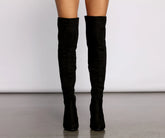 50/50 Trendy Stunner Over The Knee Boots